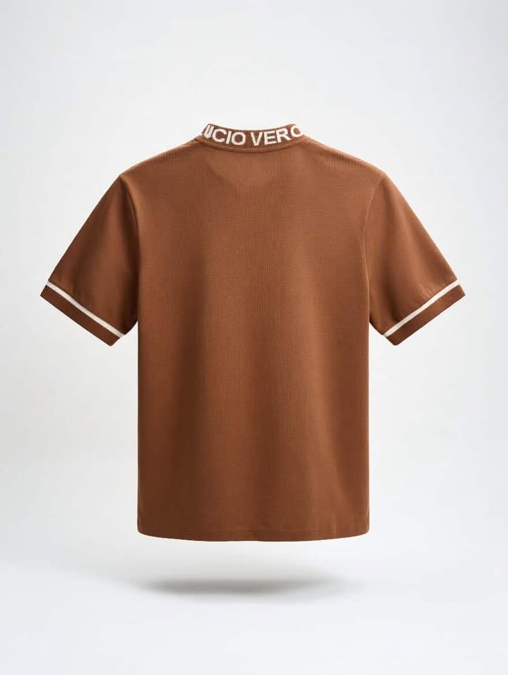 Camiseta manga corta Regular Fit  LUCIO VERO Brown - Men