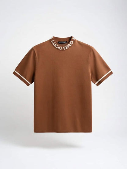 Camiseta manga corta Regular Fit  LUCIO VERO Brown - Men