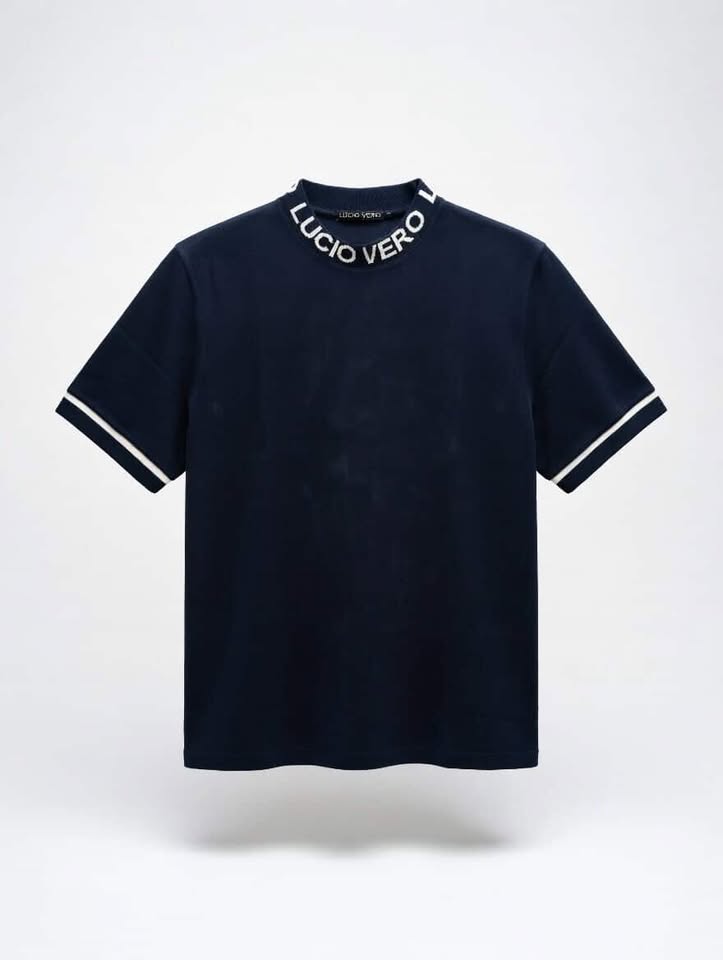 Camiseta manga corta Regular Fit - LUCIO VERO Black - Men