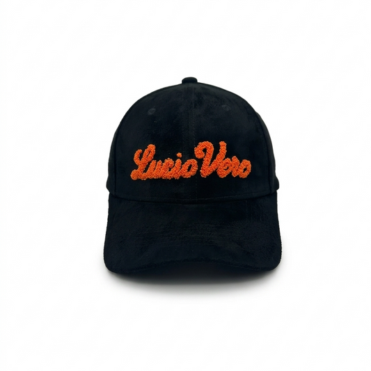 Gorra Lucio Vero – Black & Orange Edition