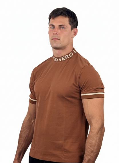 Camiseta manga corta Regular Fit  LUCIO VERO Brown - Men