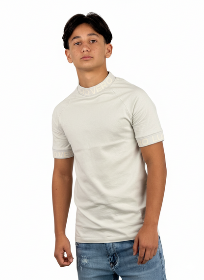 Camiseta manga corta Slim Fit  LUCIO VERO Grey - Men