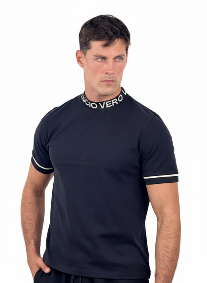 Camiseta manga corta Regular Fit - LUCIO VERO Black - Men