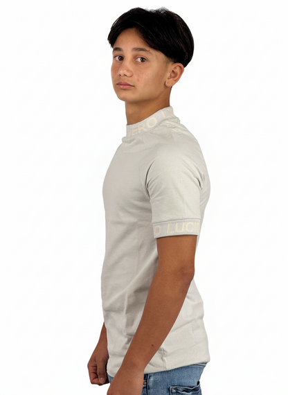 Camiseta manga corta Slim Fit  LUCIO VERO Grey - Men